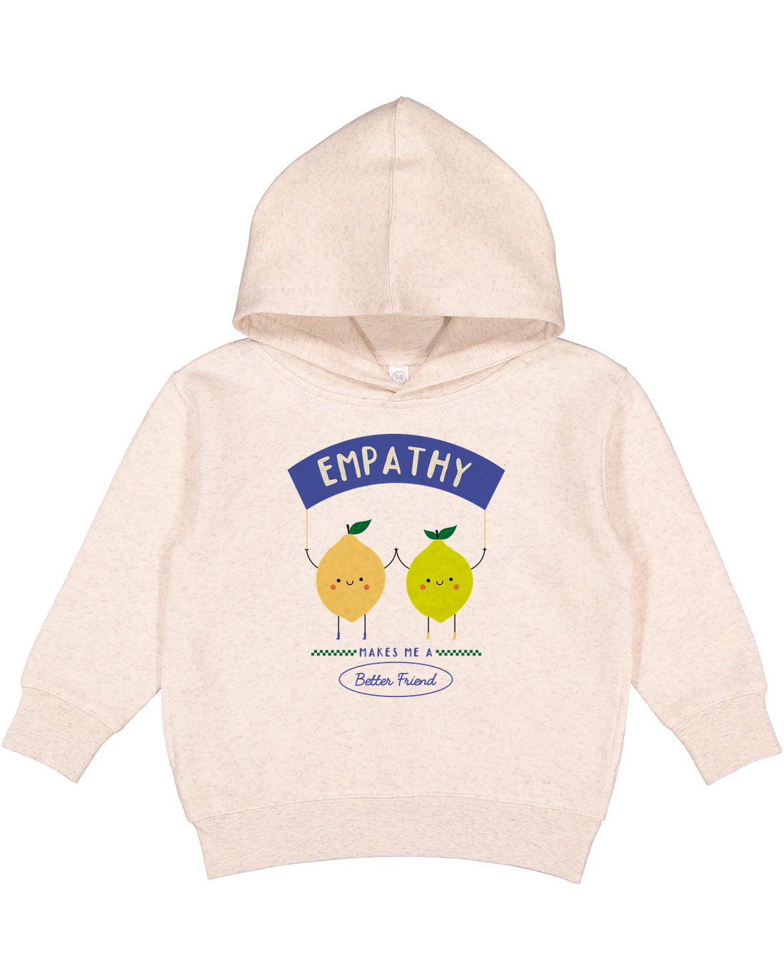 Kids Long Sleeve Hoodie | Toddler Empathy Hoodie | KIND KIDDO