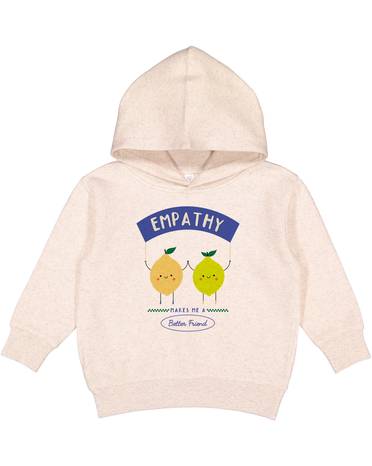 Kids Long Sleeve Hoodie | Toddler Empathy Hoodie | KIND KIDDO