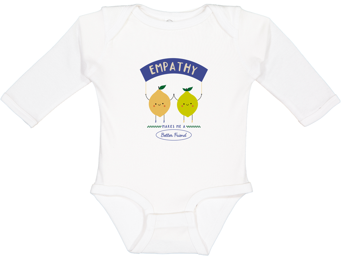 Baby Empathy Bodysuit | Long Sleeve Bodysuit | KIND KIDDO