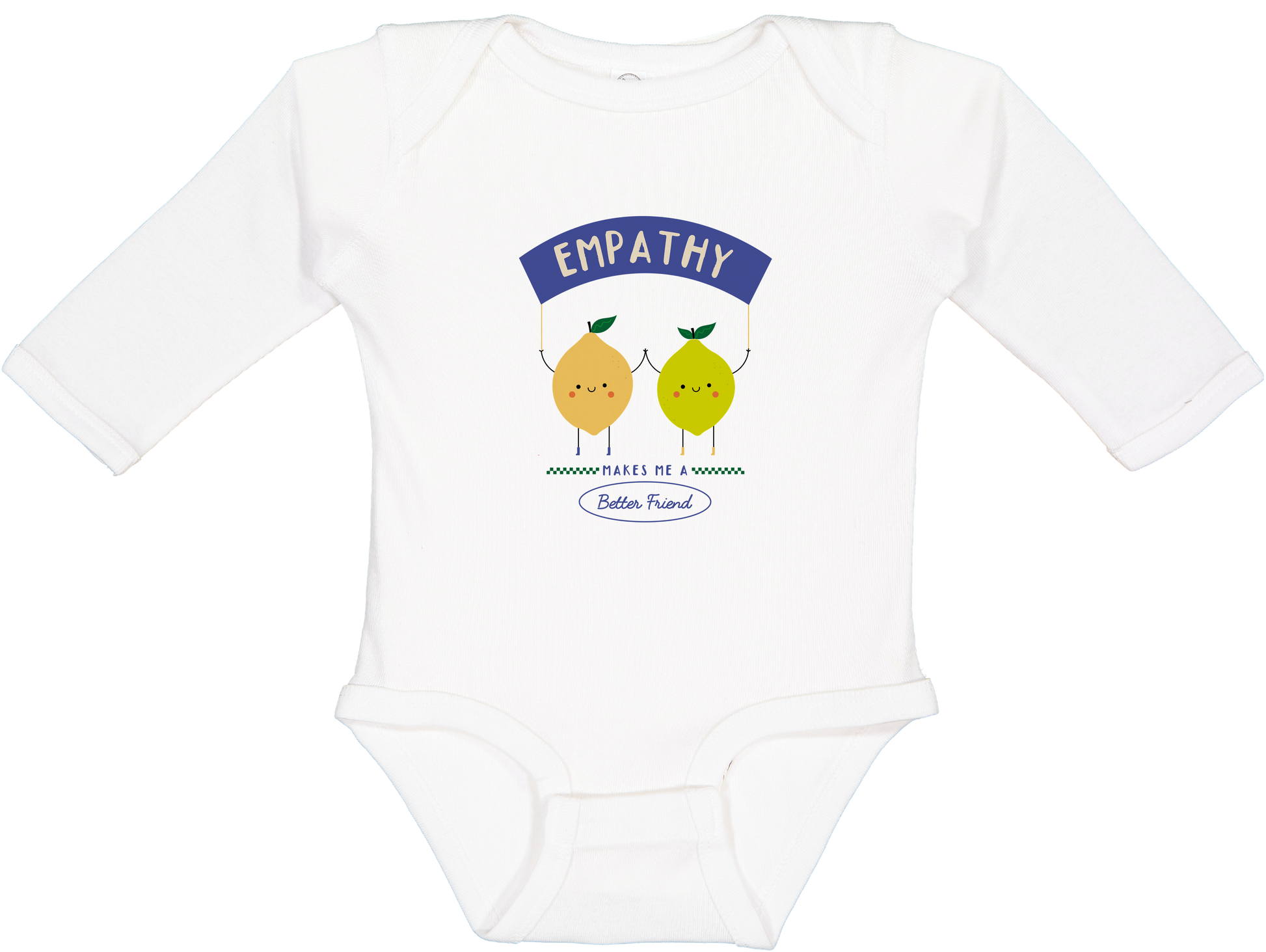 Baby Empathy Bodysuit | Long Sleeve Bodysuit | KIND KIDDO