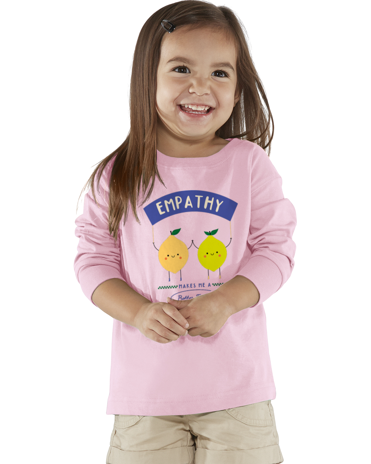 Toddler Soft T-Shirts | Empathy Long Sleeve T-Shirt | KIND KIDDO