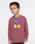 Toddler Soft T-Shirts | Empathy Long Sleeve T-Shirt | KIND KIDDO