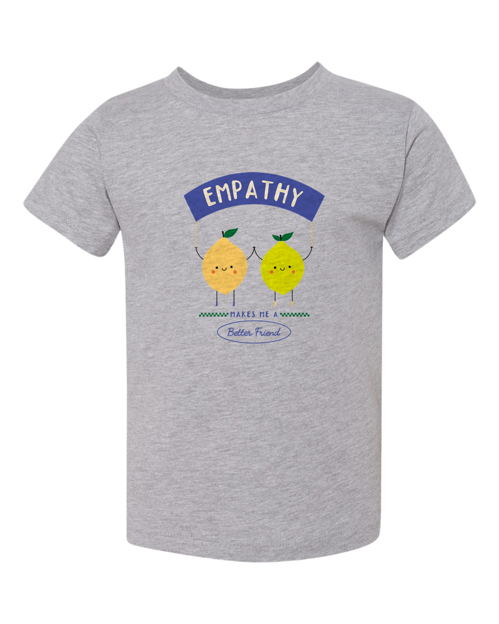 Toddler Fine Jersey | Empathy Short Sleeve T-Shirt | KIND KIDDO