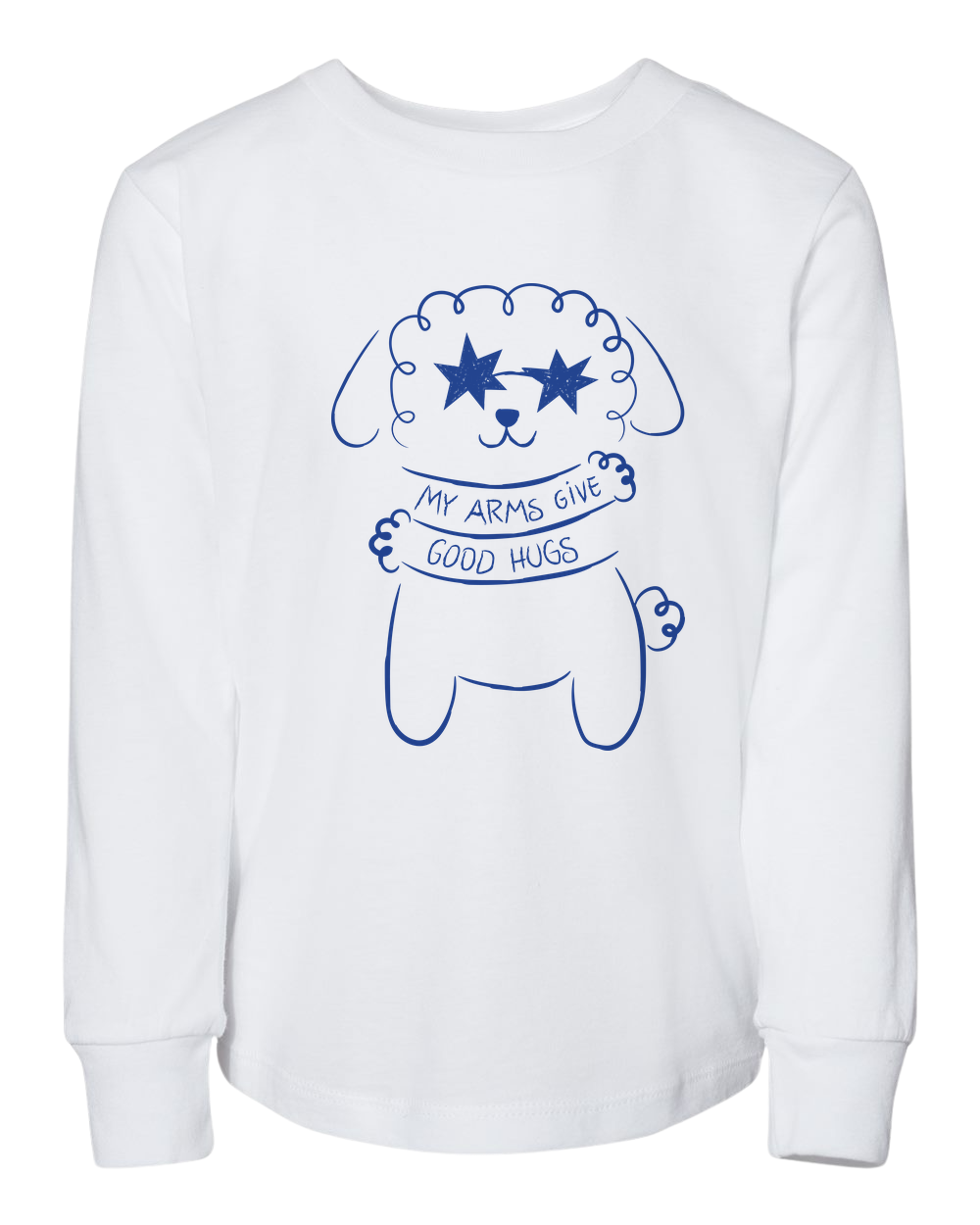 Toddler Long Sleeve T-Shirt | Toddler Hugs T-Shirt | KIND KIDDO