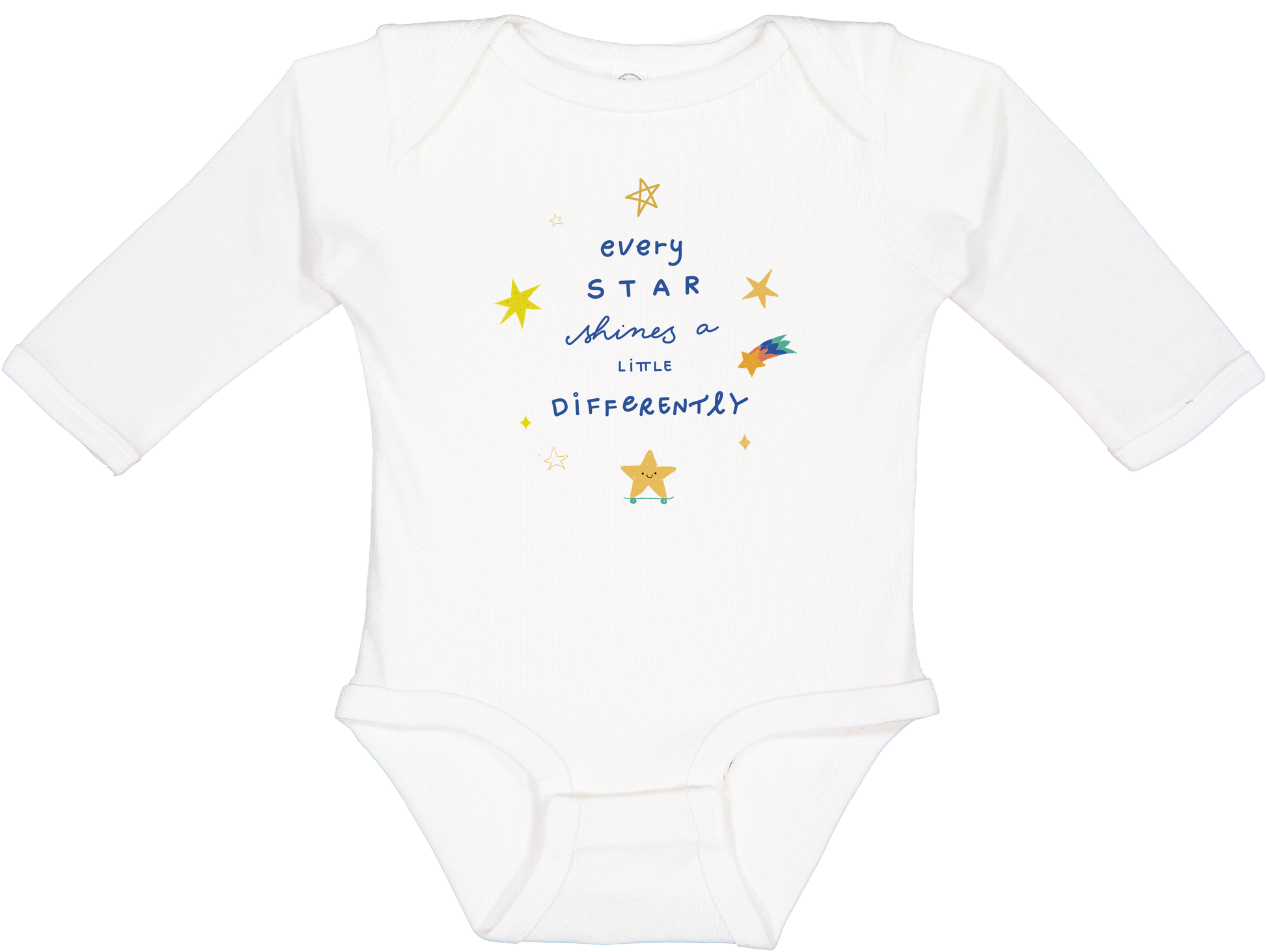 Every Star Shines Bodysuit | Baby Bodysuit | KIND KIDDO