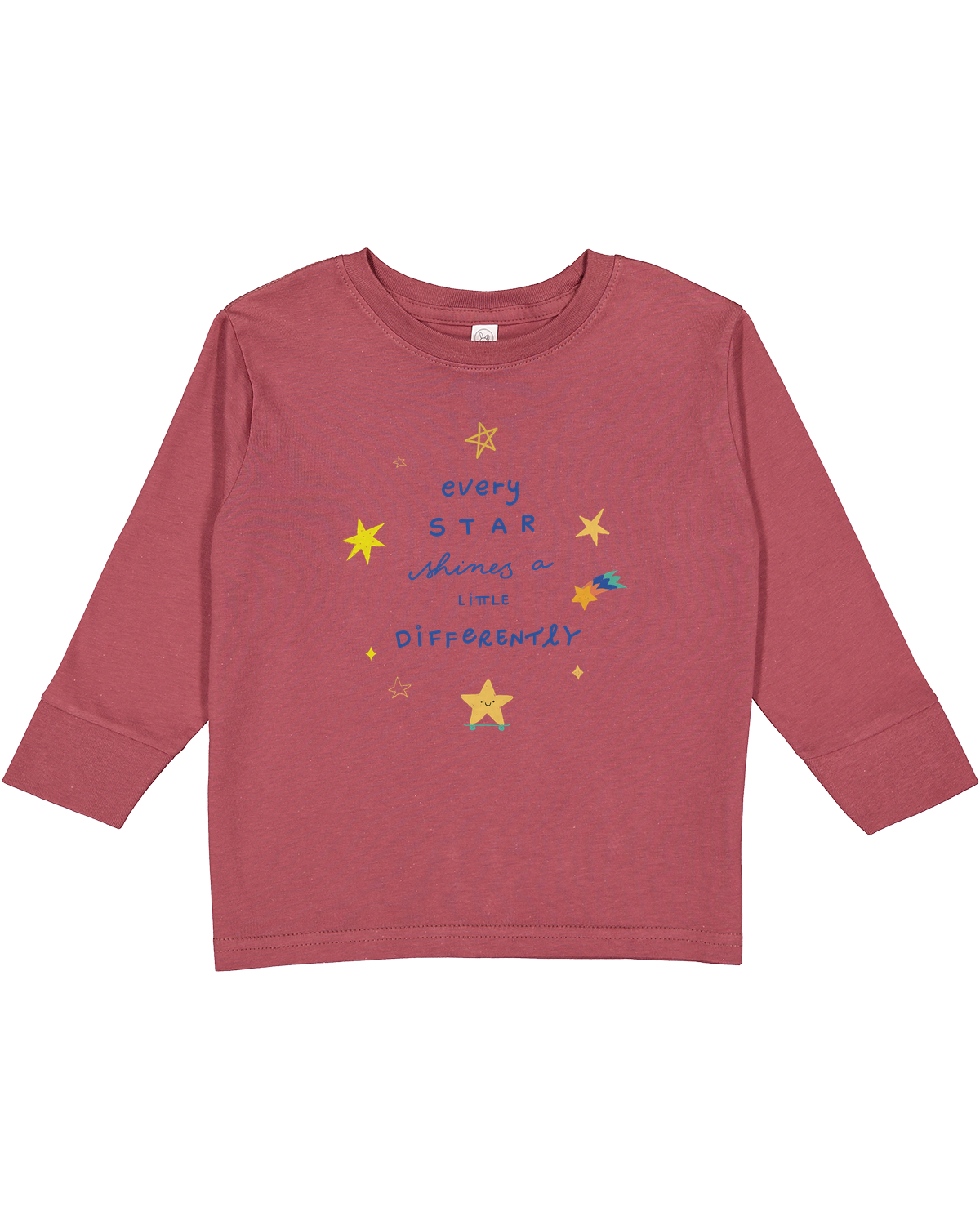 Kids Star Shines T-Shirt | KIds Long Sleeve T-Shirt | KIND KIDDO