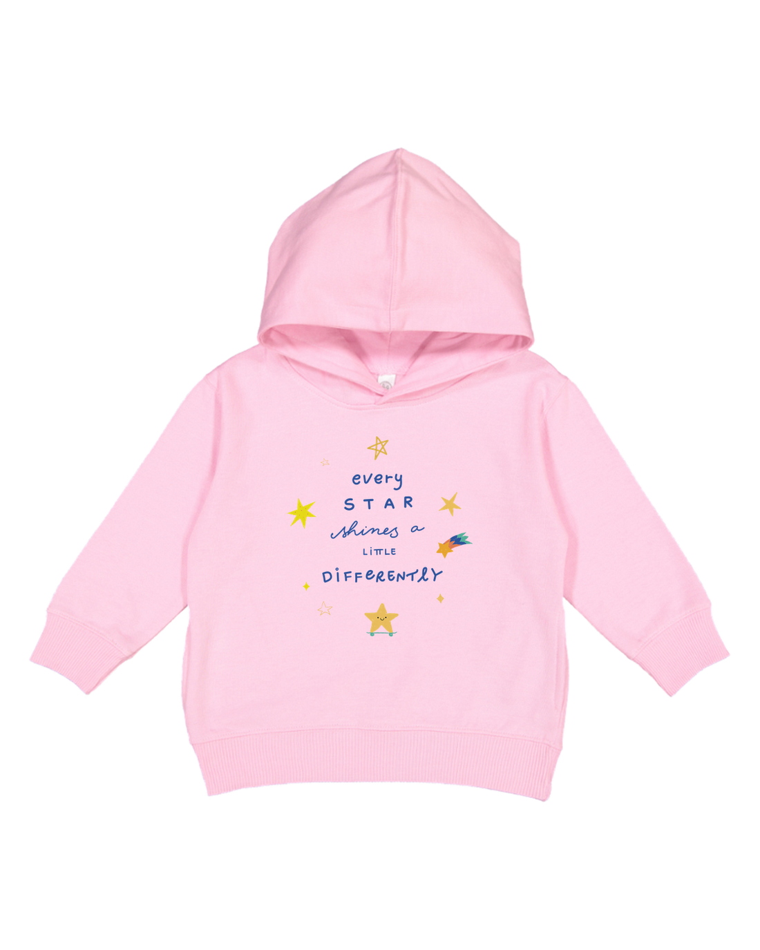 Every Star Shines Toddler Hoodie | Star Shines Hoodie | KIND KIDDO