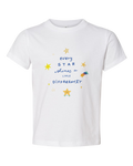 Toddler Round Neck Tees | Star Shines T-Shirt | KIND KIDDO