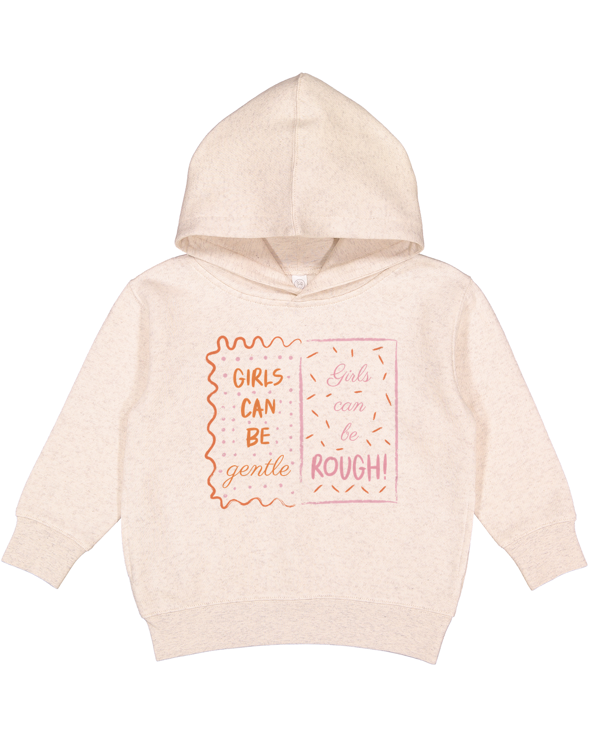 Toddler Pullover Fleece Hoodie | Gentle Rough Hoodie | KIND KIDDO