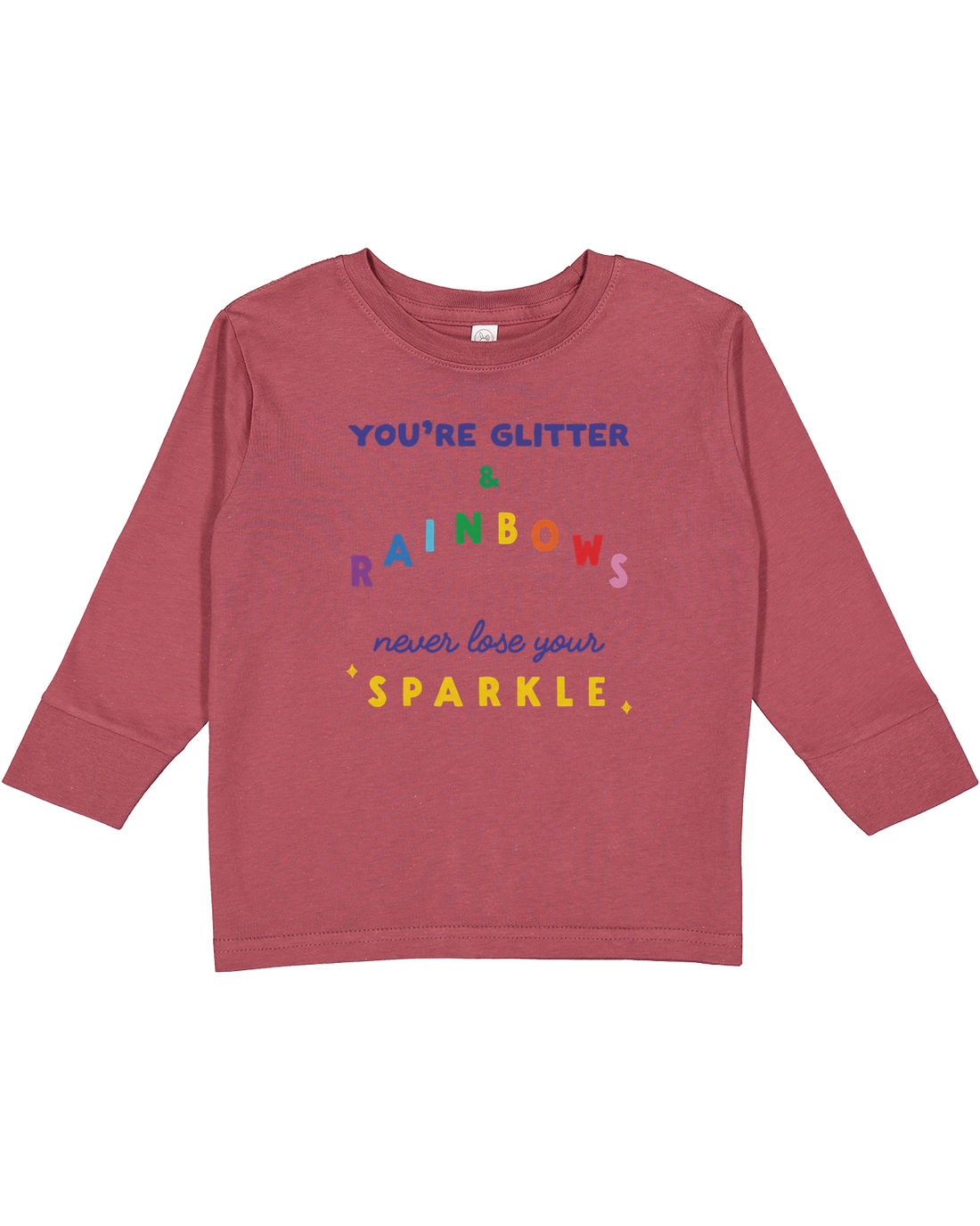 Rainbows Toddler T-Shirt | Rainbows Long Sleeve Shirt | KIND KIDDO