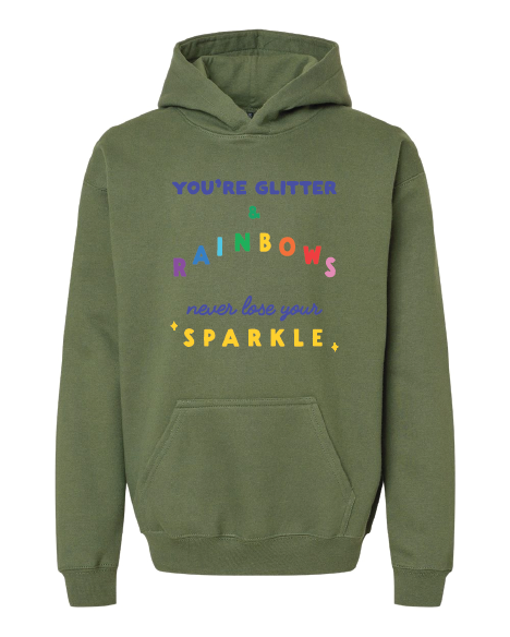 Toddler Rainbow Hoodie | Cute Toddler Hoodie | KIND KIDDO