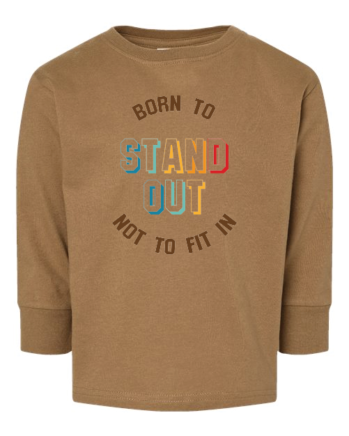 Stand Out Toddler T-Shirt | Stylish Toddler T-Shirt | KIND KIDDO